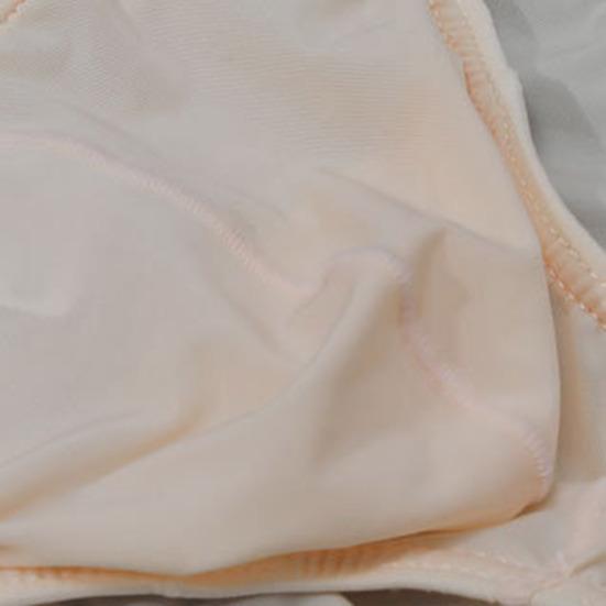 Men Briefs Ice Silk Ultra-Thin Low-Waist Underwear U-Convex Solid Color Elastic Breathable Panties Daily Wear