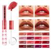 Double Head Moisturizing Lip Oil Non-Fading Lipstick Lip Gloss 16 Colors