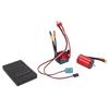 Brushless Motor ESC Set High Torsion Multiple Protection Programmable S35A Brushless ESC with Programmer for 1/14 1/16