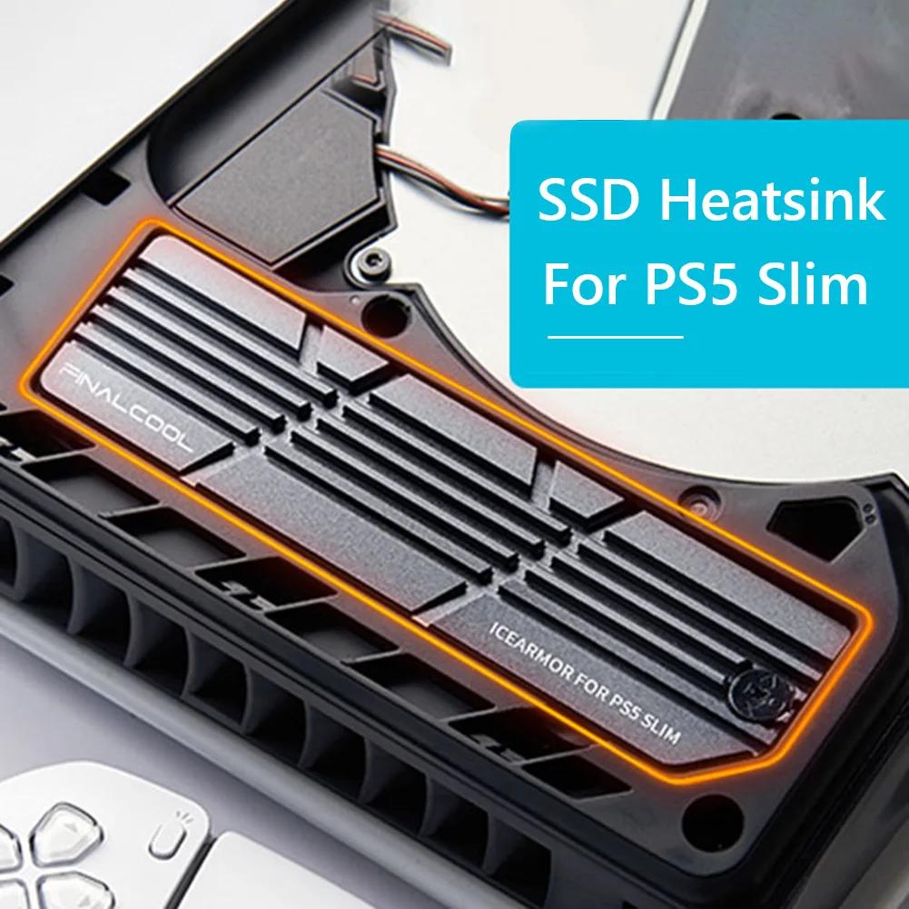 Кулер для SSD PS5 Slim с термопрокладками, комплект для охлаждения твердотельного накопителя, комплект крепления для SSD 2280 M.2 NVMe.