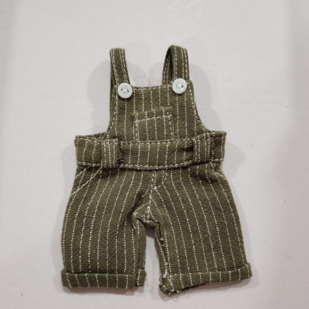 Handmade Doll Jeans Pants Multi-colors Strap Shorts New Dolls Trousers For 10cm Cotton Doll