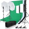 Andoer Studio Photography Light Kit Softbox Lighting Set Including 45W LED Light Bulbs 50x70cm