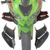 Боковые винглеты ZX4R Мотоциклетный боковой спойлер Передний обтекатель Аэродинамические фиксированные винглеты Дефлектор воздуха Крыло для KAWASAKI ZX-4R 4RR ZX25