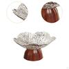Фруктовница на ножке Поднос для хранения еды и закусок с основанием Простая многофункциональная тарелка Декоративная