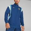 Puma Mcfc Cny Manchester City Rabbit Year Series Logo Letter Print Color Block Retro Sports Jacket Men Jacket Blue 772351-25