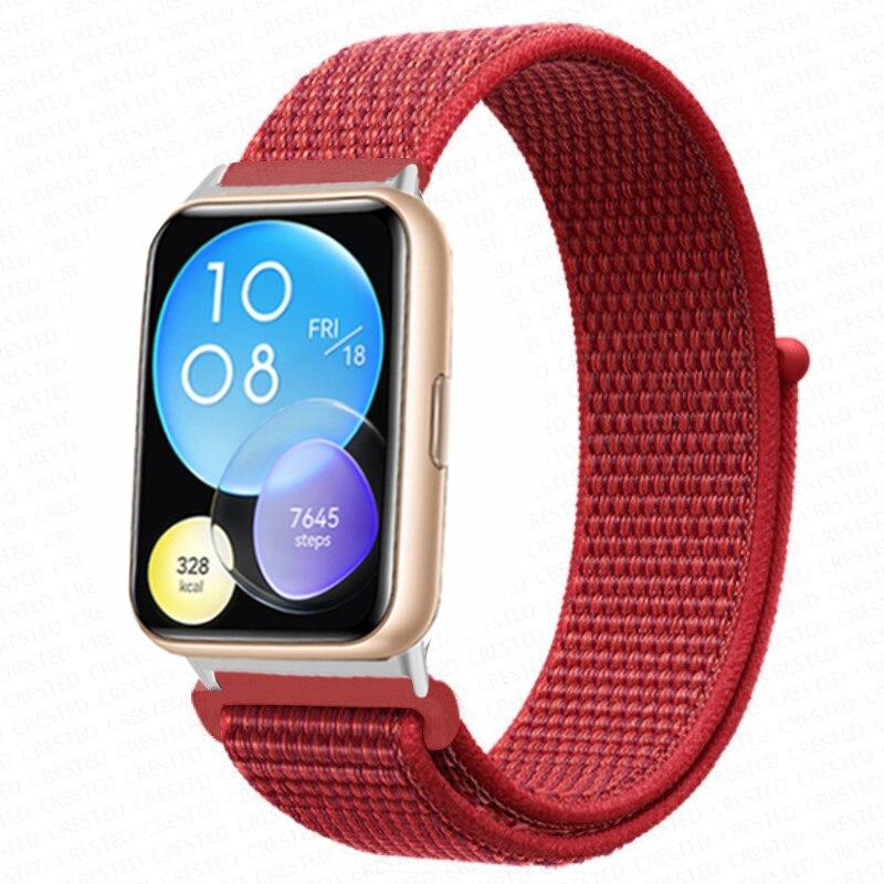 Нейлоновый ремешок для Huawei Watch Fit 2, ремешок, аксессуары для умных часов, сменный браслет Correa Huawei Watch fit1 active