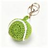 Cute Design Crochet Key Chain Crochet Craft Woven Pendant Creative Key Chain  Tennis Decoration