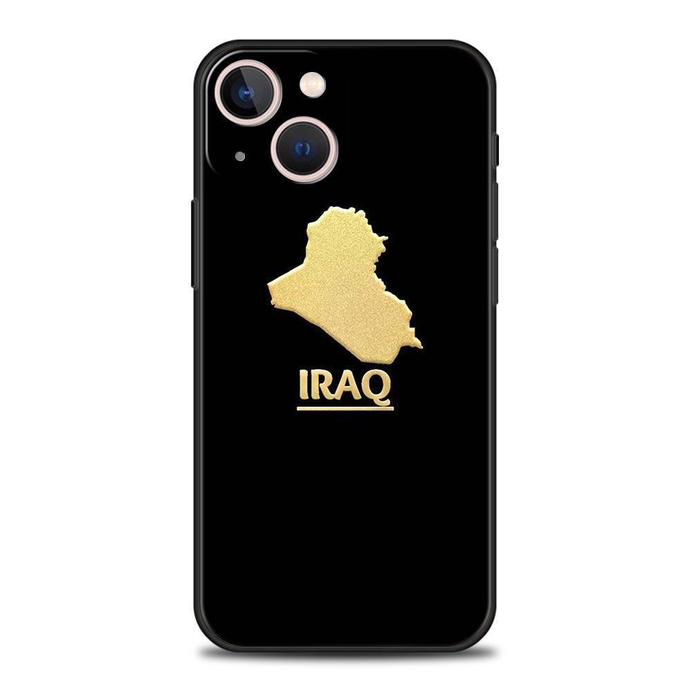 Саддам Хусейн Флаг Ирака Для iPhone 11 12 13 15 16 14 Pro Max Телефон CaX XR XS 7 8 Plus 2020 Черный Мягкий Силиконовый Чехол Funda