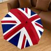 1 шт. Автоматический складной зонт Union Jack с защитой от ветра, прочным куполом на 8 спицах, прочными спицами, модным дизайном 1191A