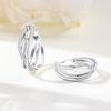 Orstarry S925 Silver Earring Versatile and Stylish Classic Three-Strand Twisted Earring For Women Jewelry Birthday Gift