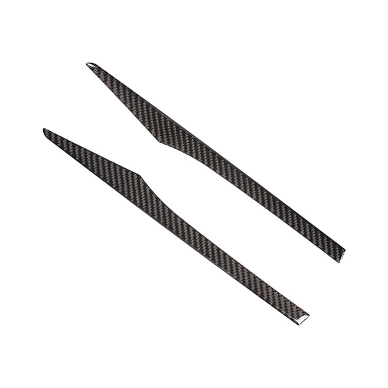 Для Honda Civic 10-го поколения 2016 2017 2018 автомобильные аксессуары наружное заднее окно треугольная крышка из углеродного волокна