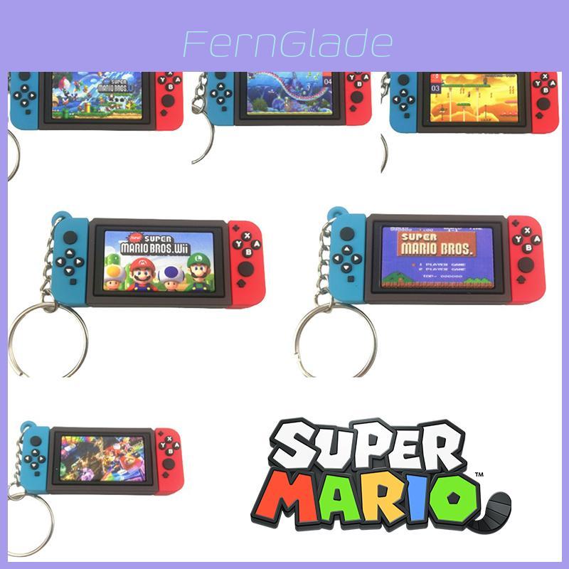 Супер Марио Switch Игровая Консоль Модель Брелок Подвеска Брелок Для Детей Подарки Рождество