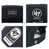 47 Brand 47 Cap Cleanup Low Cap MLB Major League Hat Forty Seven Seattle Mariners SEATTLE MARINERS Navy Free Size [Товар]