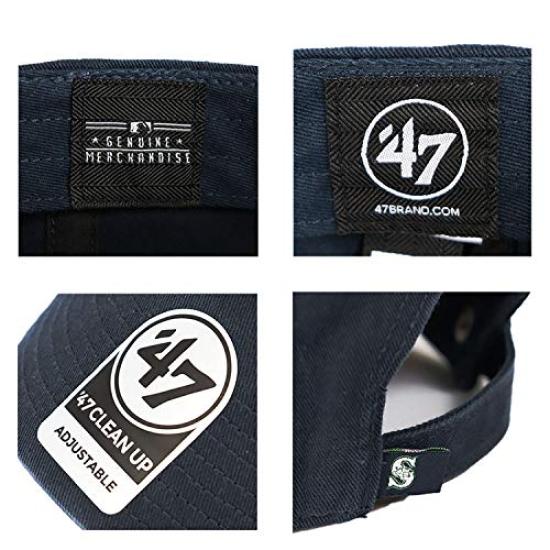 47 Brand 47 Cap Cleanup Low Cap MLB Major League Hat Forty Seven Seattle Mariners SEATTLE MARINERS Navy Free Size [Товар]