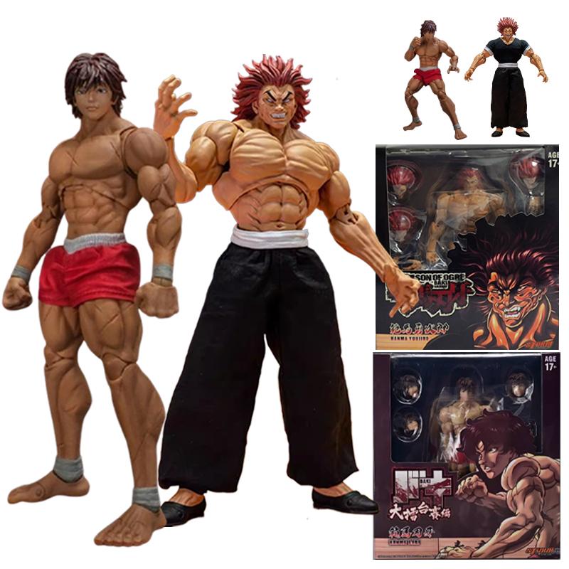 Storm Toys St 1/12 Ханма Юдзиро Баки Ханма Фигурка Действия Ko St Storm Toys Сын Огра Баки Ханма Модель Игрушки Подарки на День Рождения