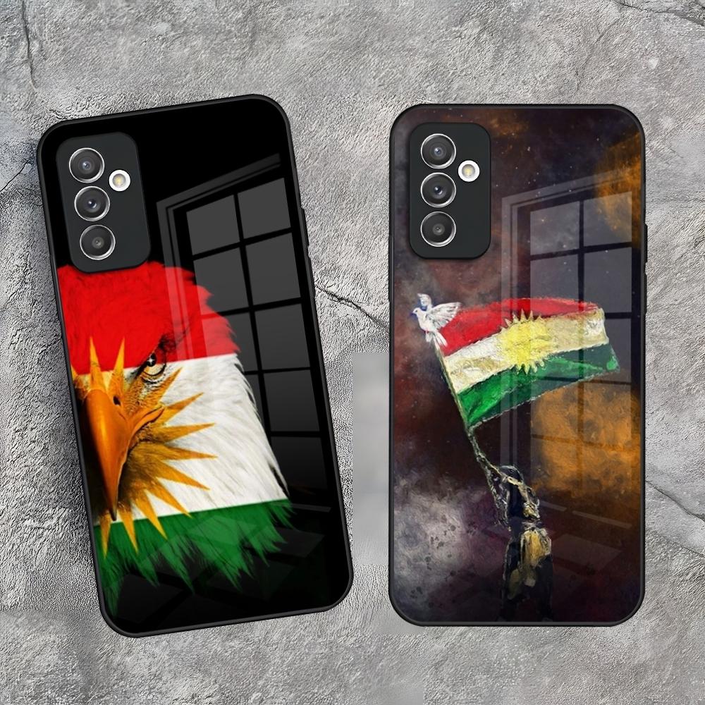 Kurdistan Flag Phone Case for Samsung A15 A25 A35 A55 A14 A24 A34 A54 A13 A23 A33 A53 A12 A22 A32 A52 A11 A05 Cover