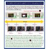 XY8050S CNC DC Понижающий блок питания 4000 Вт 50 А Регулируемый Стабилизированный Модуль преобразователя MPPT Солнечная зарядка CV CC CW Поворотный экран