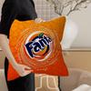 Смешная наволочка с логотипом F-Fanta, декоративная подушка для автомобиля, чехол для подушки на диван, в машину, рождественский подарок 40x40см 45x45см