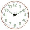 Luminous 12-inch Silent Quartz Wall Clock for Bedroom and Living Room