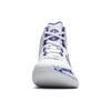 Li Ning Liren 4 Циановый Район Удобная Амортизация, Износостойкие Средние Баскетбольные Кроссовки Мужские Белый Синий ABAT141-1