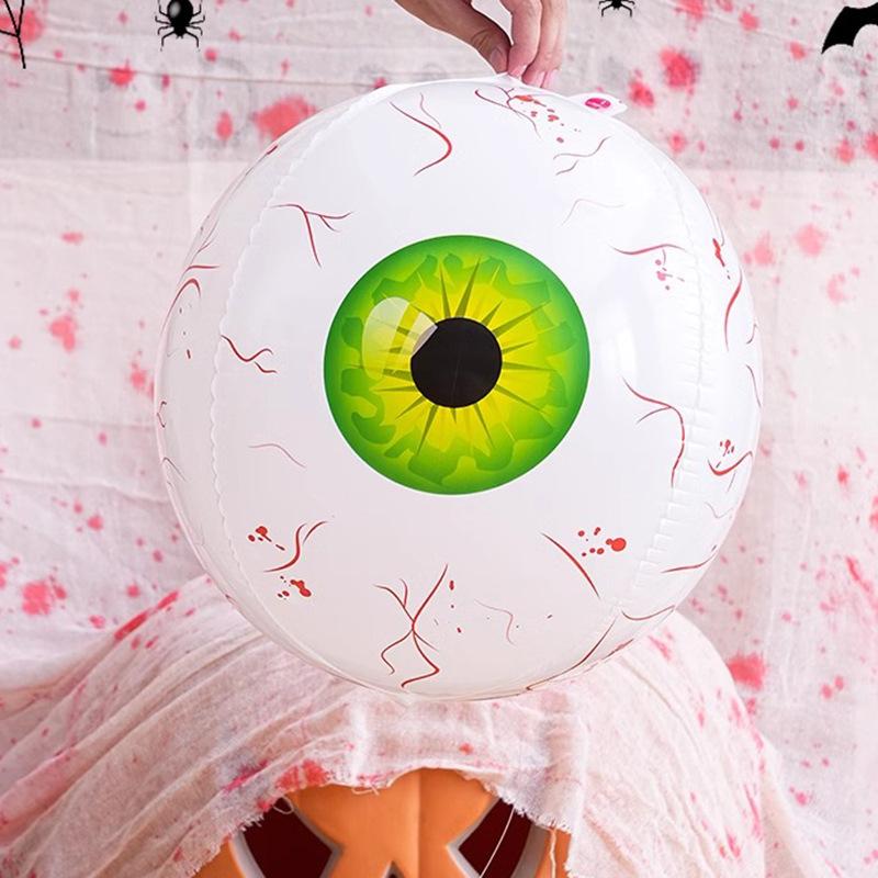 Хэллоуин Надувные украшения для глаз Налитые кровью глазные яблоки Крытый, открытый и садовый декор на Хэллоуин