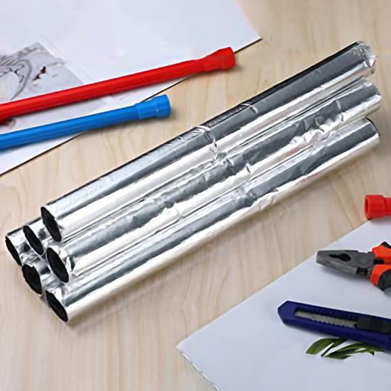 10 шт. Трубная изоляция, пенопластовые трубки, самоклеящаяся изоляционная пена, обертка, алюминиевая фольга, крышки для труб