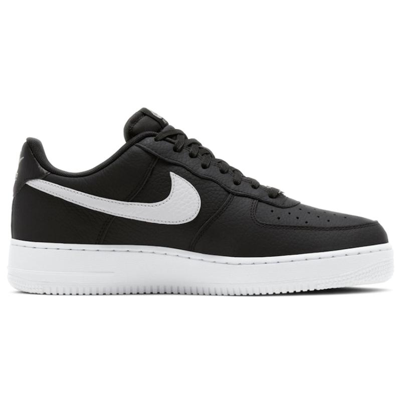 Nike Air Force 1 Low Zip Swoosh Black Sneakers CW6558-001