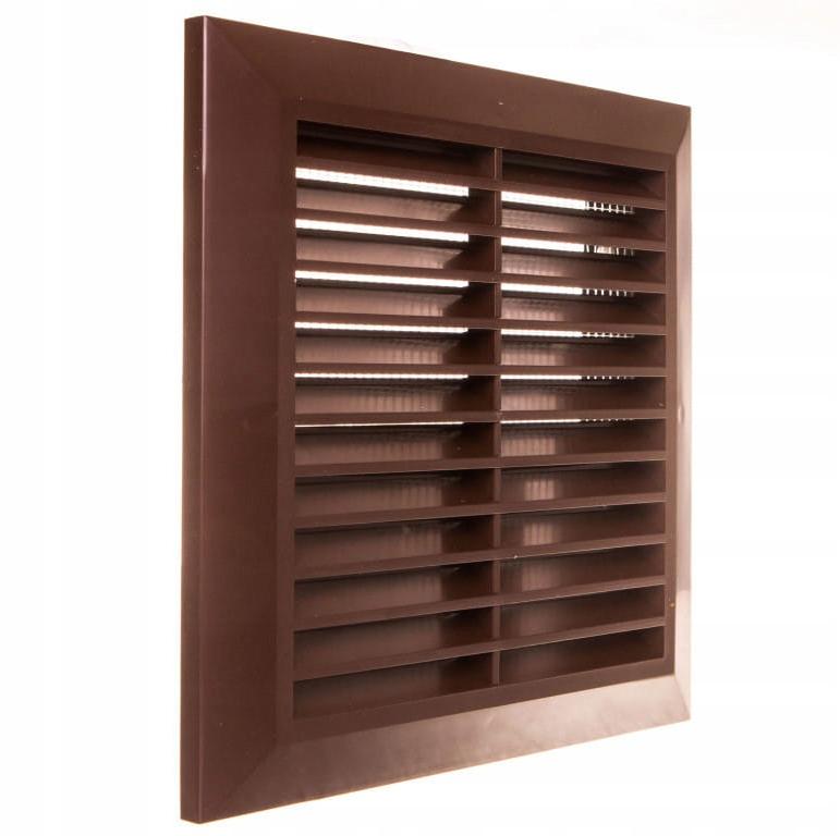 Brown Ventilation Grille T40Br 140X140