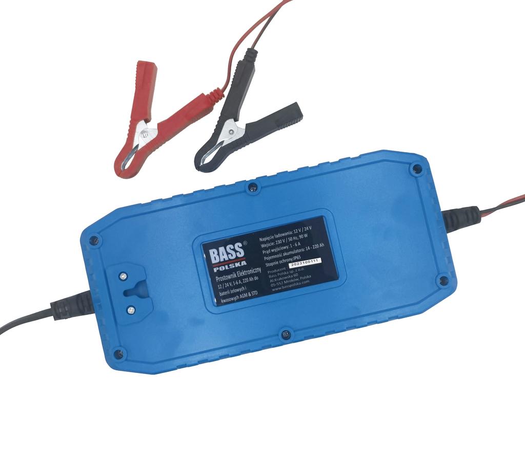 Electronic Charger 1 ~ 6A, 220 Ah