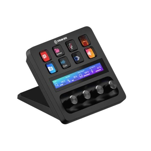 [.co.jp Exclusive] Elgato Stream Deck+, Audio Mixer, Live Production and Studio Controller for Content Creators, Streaming, Broadcasting, and Gaming,