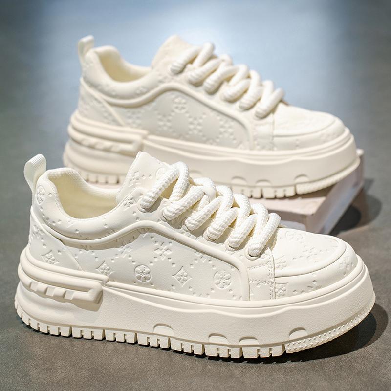 New Men's Classic Fashion Low Top Thick Sole Skateboarding Shoes Comfortable Soft Sole Basketball Sneakers