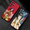 Чехол для телефона Cowboy Bebop Фэй Валентайн для Samsung Galaxy S25 S24 S23 S22 S21 S20 Plus Ultra Note20 Ограниченный Мягкий Черный