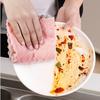 10 шт. Салфетки для мытья посуды из микрофибры, многоцелевые полотенца для мытья посуды и столовых приборов, двухсторонние тряпки для уборки, губки для мытья посуды, чистящие средства