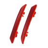 2Pcs Rear Bumper Reflector Red For Mercedes-Benz Metris Vito W447 V-Class 2014+