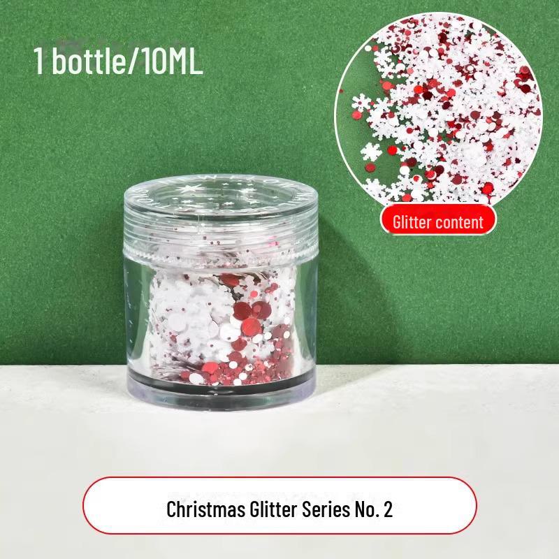 Dreamy Summer Glitter Mix: Hexagonal Sequins, Laser, and Fine Glitter In DIY Hemp Material.