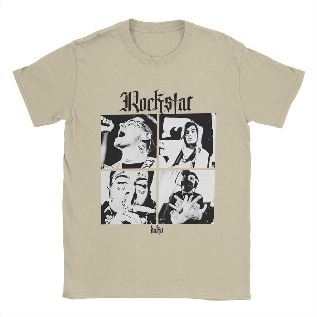 Мужские футболки с изображением рок-звезды Дуки Рэпера, хлопковые топы, юмористические футболки с коротким рукавом и круглым вырезом, уникальные футболки