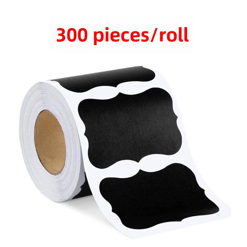 Наклейки для школьной доски из ПВХ, 300 шт./рулон — съемные и водонепроницаемые для хранения на кухне.