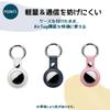 Чехол JIANDO для AirTag, Брелок из ПУ кожи с кольцом для ключей, Air