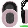 Geekria Nova Earpads Compatible with SteelSeries Arctis 1, 3, 5, 7, 7+, 7P, 7P+, 7X, 7X+, 9, 9X, Pro, and Prime Headphones (Mesh Fabric/Pink)