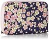 Uni Made In Futago Chirimen Japanese Pattern Case (0609-3) Seni, Japan, Multi-Card [Cherry Blossom/Navy]