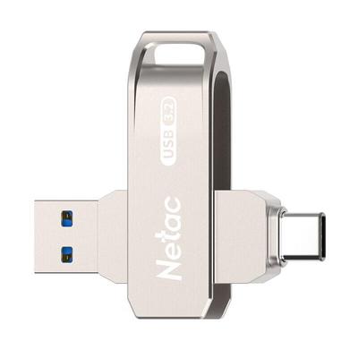 Флеш-накопитель USB 3.2 с двумя интерфейсами Netac US15