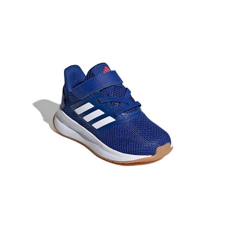 Adidas Neo Runfalcon Breathable Non-Slip Durable Low-Top Walking Shoes Baby Shoes Sky-Blue FW5149