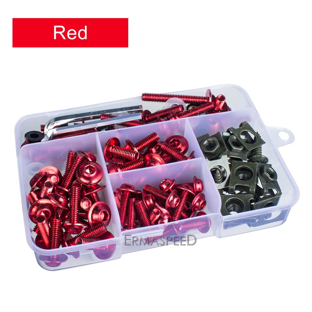 Для Z1000 Z250 Z400 Z650 Z800 Z900 Ninja 177 шт. комплект болтов для обтекателя мотоцикла M5 M6, винты для ветрового стекла, крепеж, болты для обтекателя