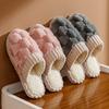 Fashion 2024 Autumn and Winter Fashion New Cotton Slippers for Women Home Couples Home Non-slip Warm Cotton Slippers