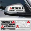 Performance Window Graphic Vinyl Decal Car Accessories for Mitsubishi Ralliart Lancer Evolution EVO 10 9 EX RVR