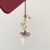 New Chinese Style Ice Transparent Star Flower Pendant Sweet and Cute Mobile Bag Pendant