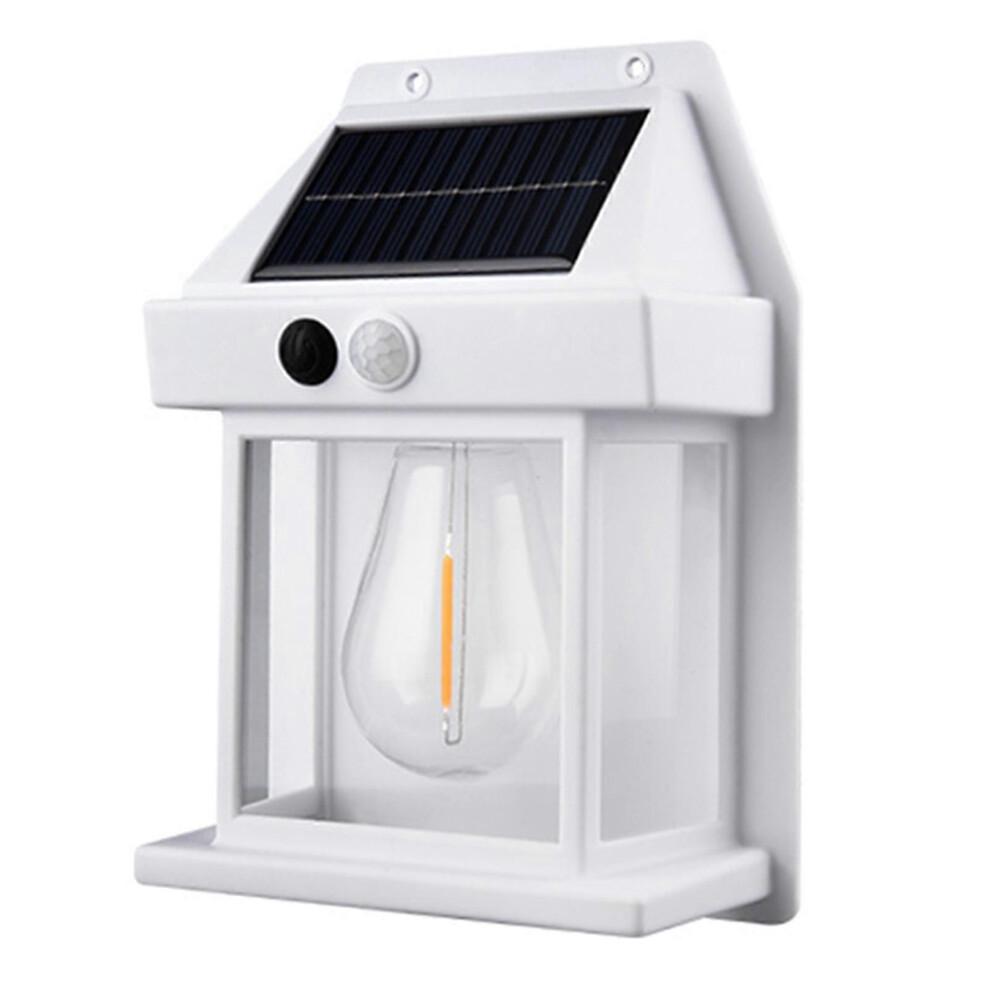 (white) LED Solar Bulb Light Outdoor Solar Lamp With Motion Sensor Solar Lights