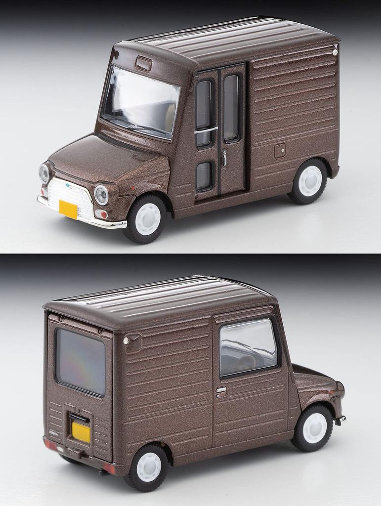 Tomica Limited Vintage Neo 164 LV-N283a Daihatsu Mira Walk-through Van Custom Specification Brown Finished Product