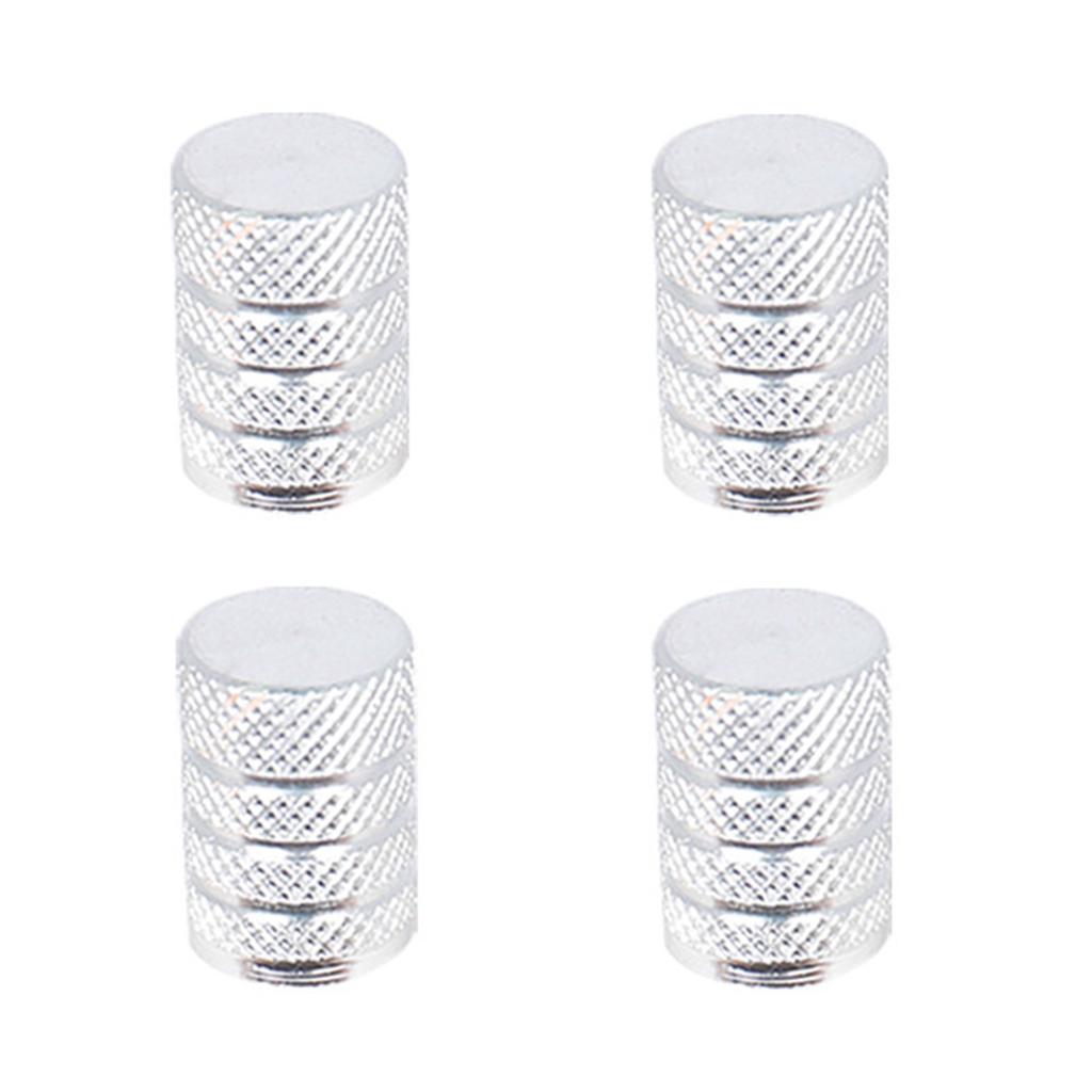 Комплект алюминиевых колпачков клапанов. Прочные алюминиевые колпачки для штоков клапанов. Колпачки для штоков клапанов на колесах для мотоциклов, грузовиков и велосипедов.