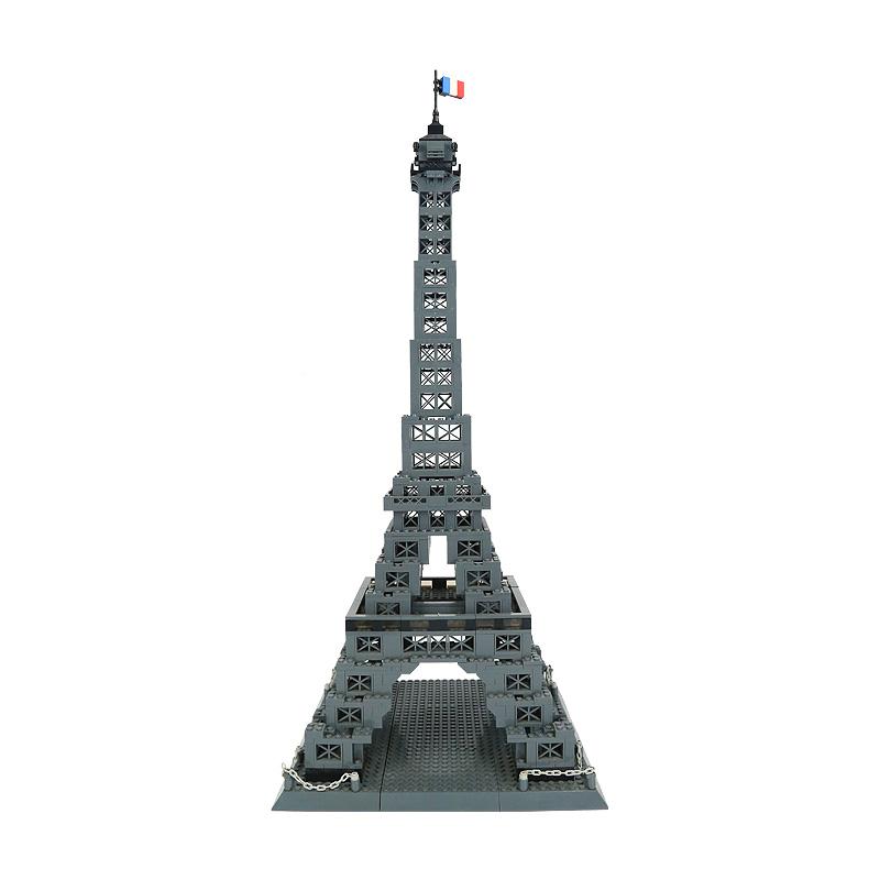 976PCS Assembly Toy Eiffel Tower building blocks Creative Decoration Beautiful Toy Creative Home Decoration Gifts Small Particle